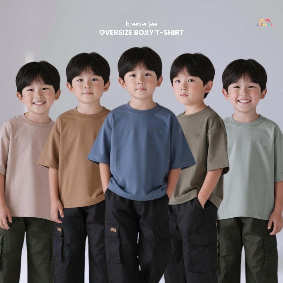 Breezie Tee Oversize Boxy T-shirt